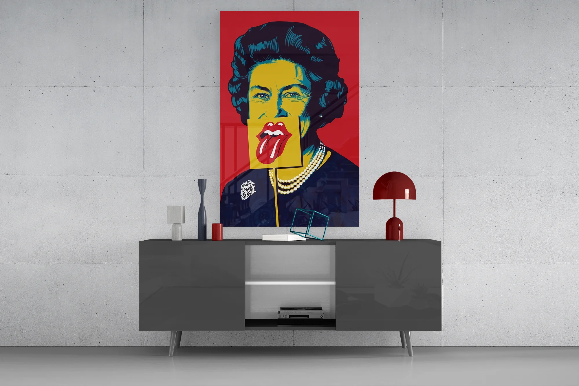 Regal Crown Pop Glass Wall Art - Image 9