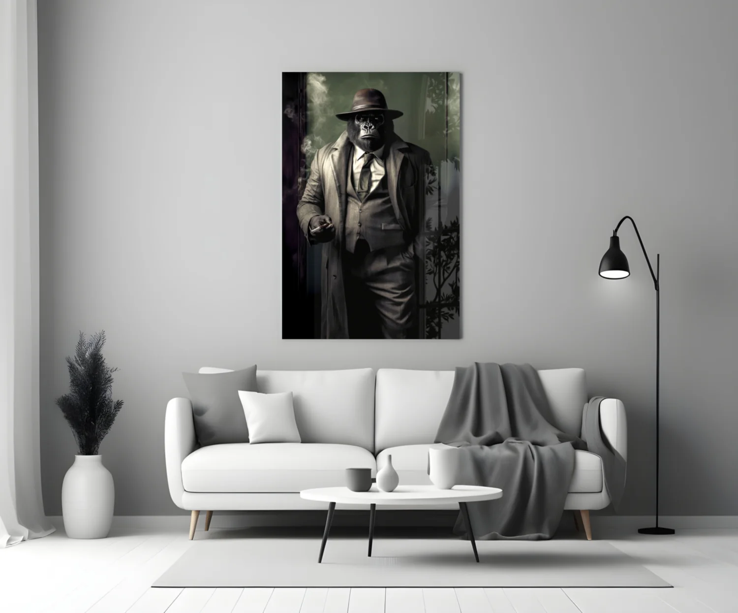 Mr, Inspector Glass Wall Art|| Designer's Collection - Image 4