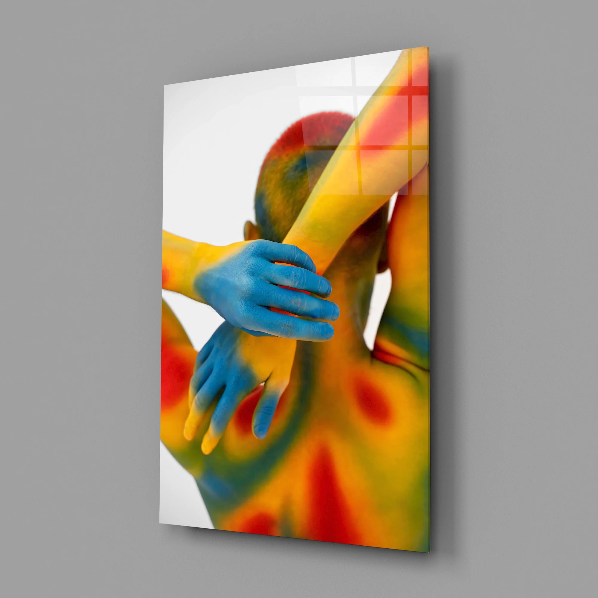 Radiant Thermal Form Glass Wall Art - Image 2