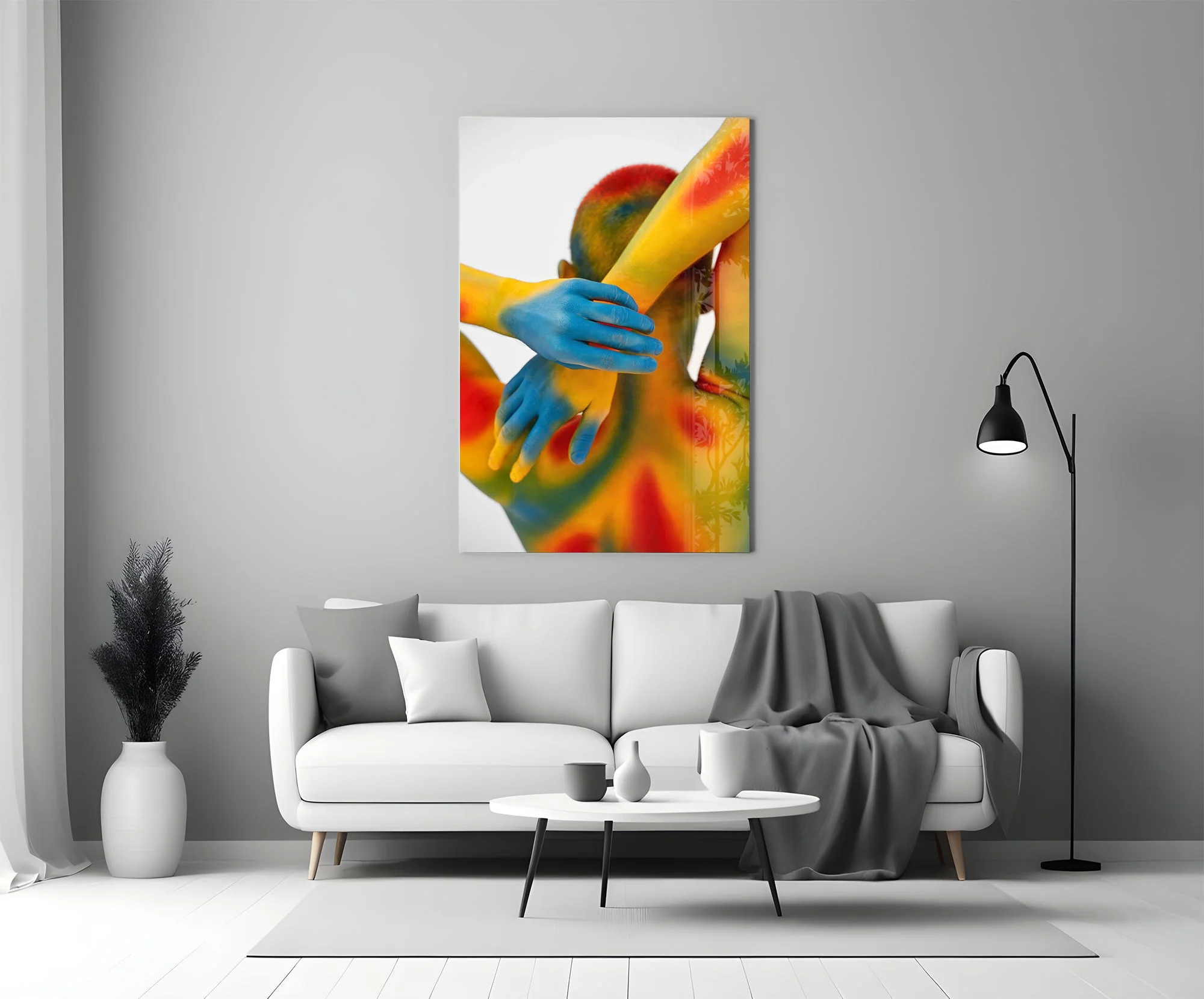 Radiant Thermal Form Glass Wall Art - Image 5