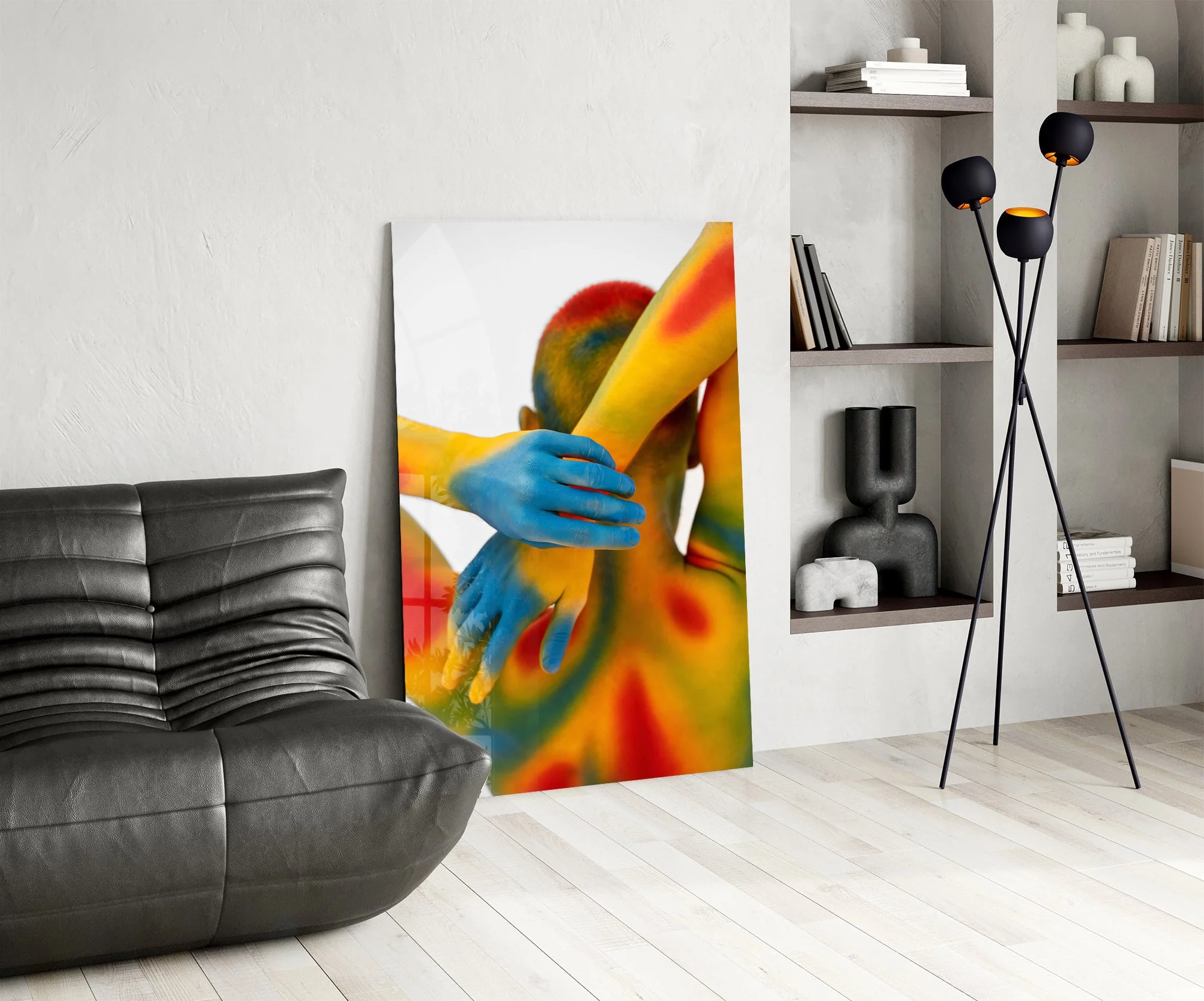 Radiant Thermal Form Glass Wall Art - Image 6