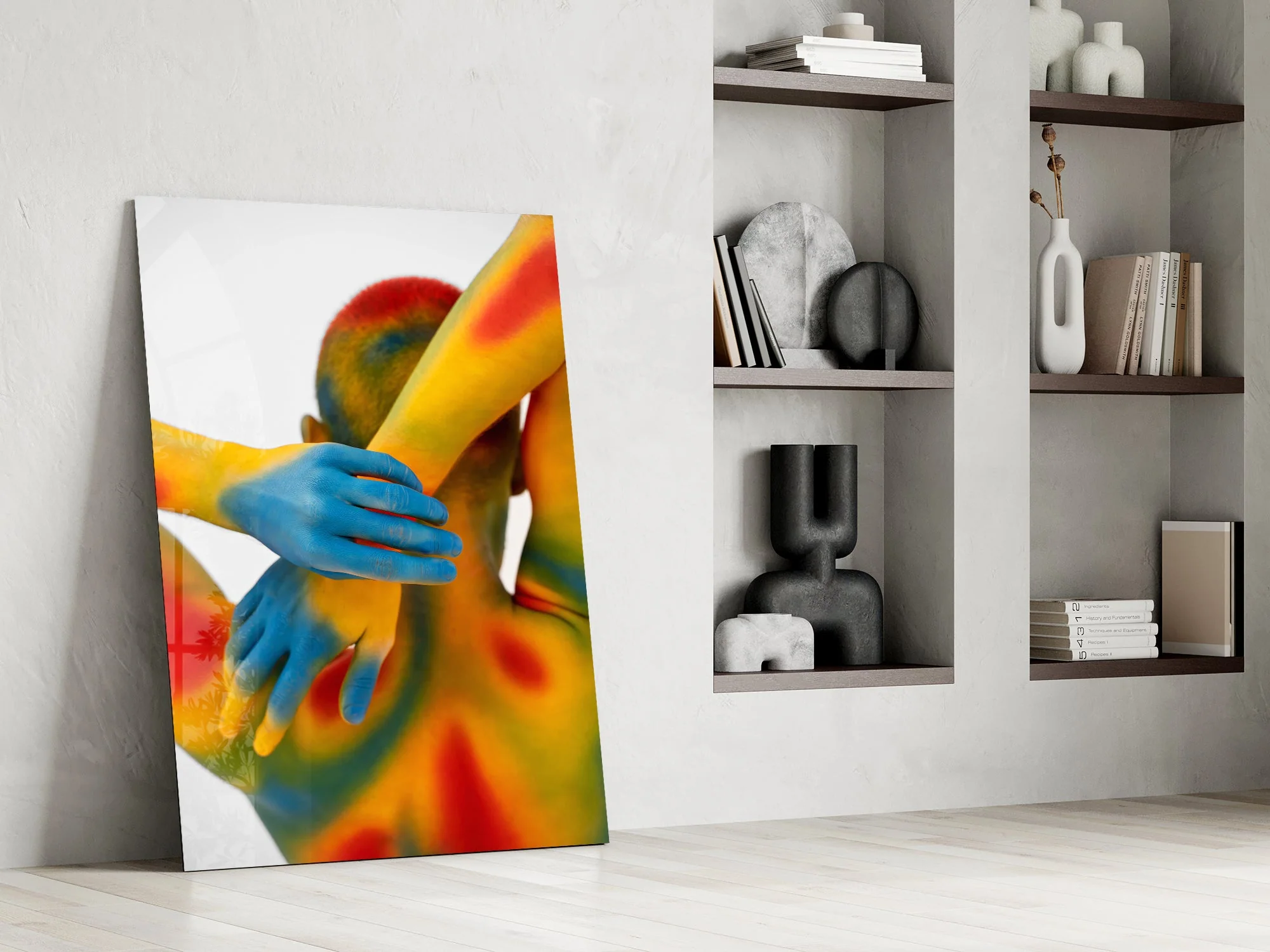 Radiant Thermal Form Glass Wall Art - Image 7