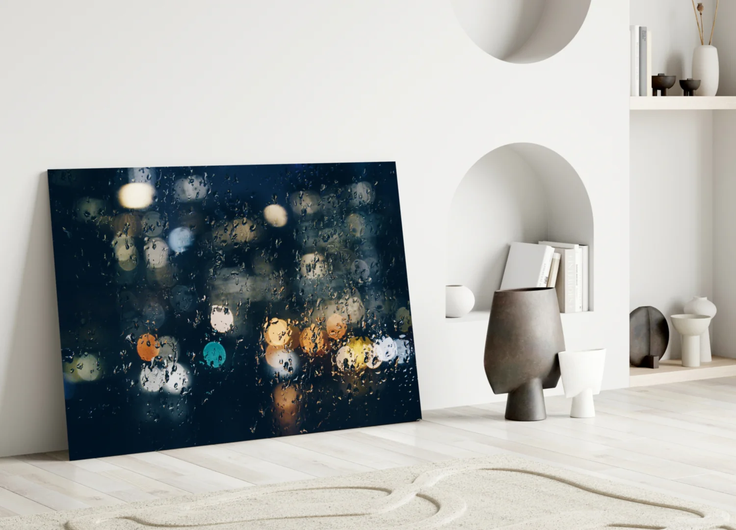 Rain Glass Wall Art - Image 3