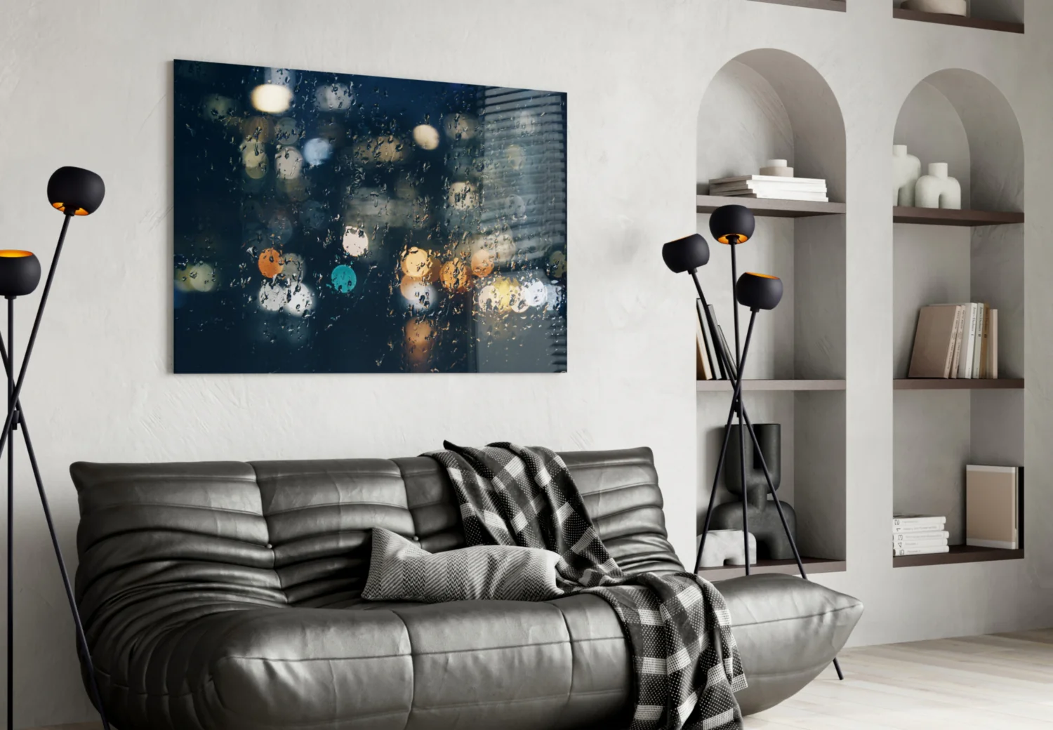 Rain Glass Wall Art - Image 4