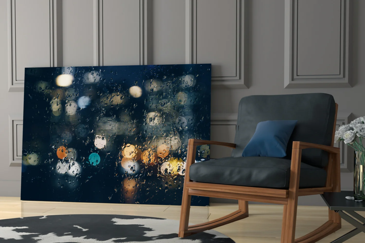 Rain Glass Wall Art - Image 6