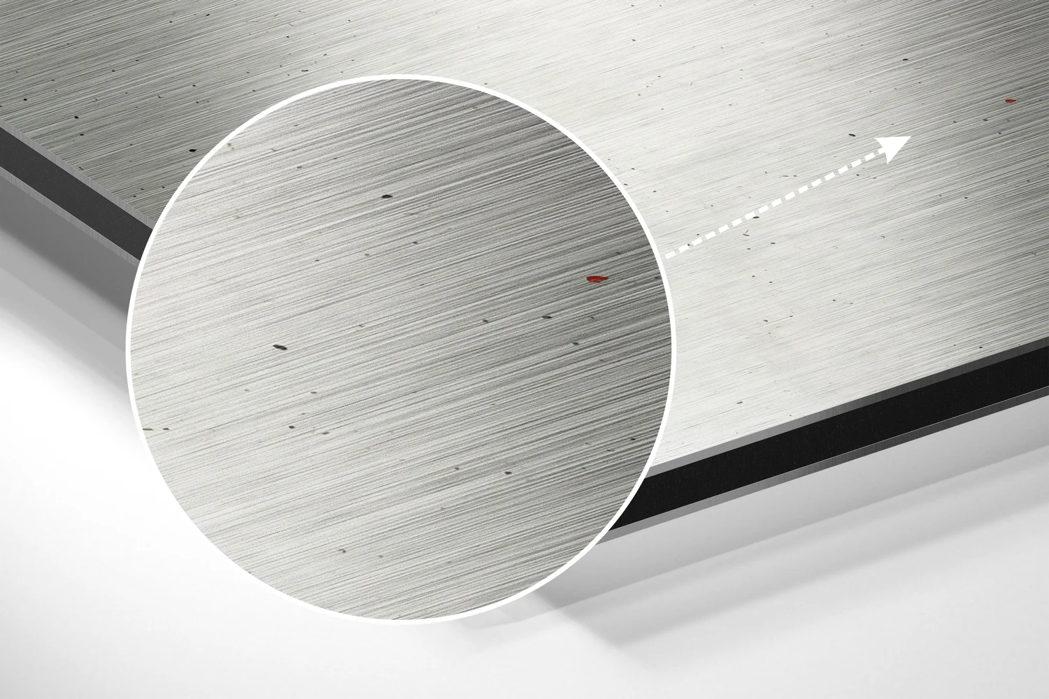 Red Band Get Shit Done Brushed Aluminum Dibond Wall Art - Image 3