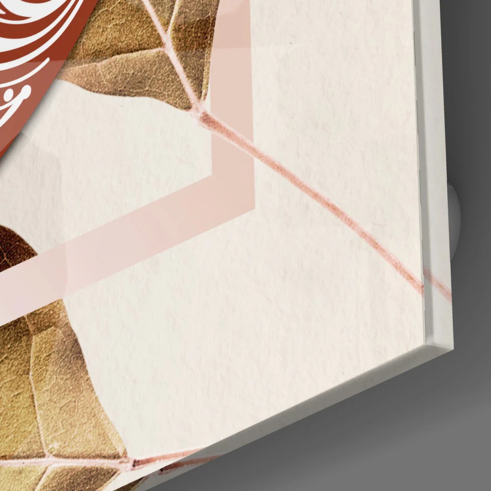 Red Evil Eye Glass Wall Art - Image 3