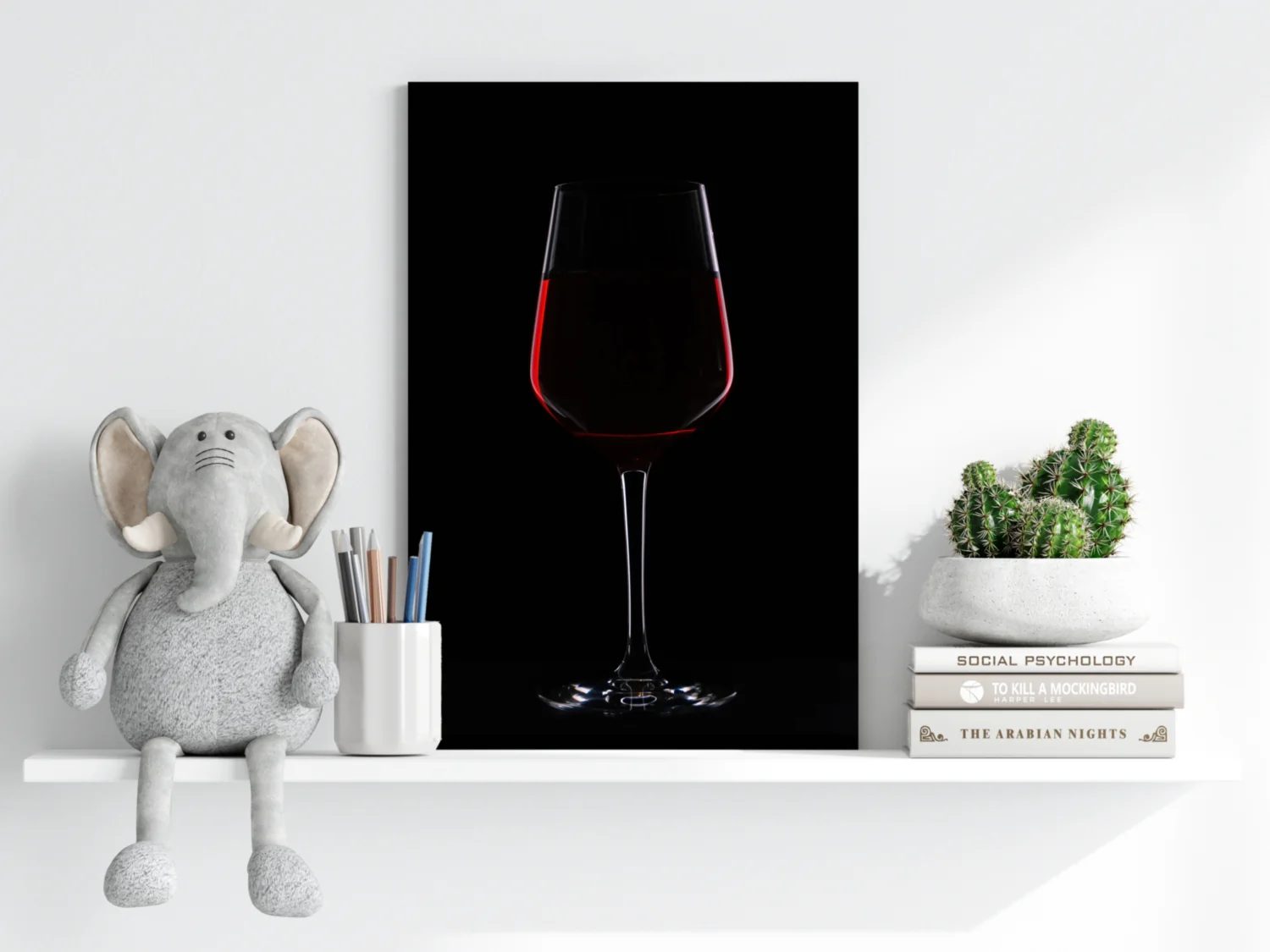 Red Wine Aluminum Print - Image 6
