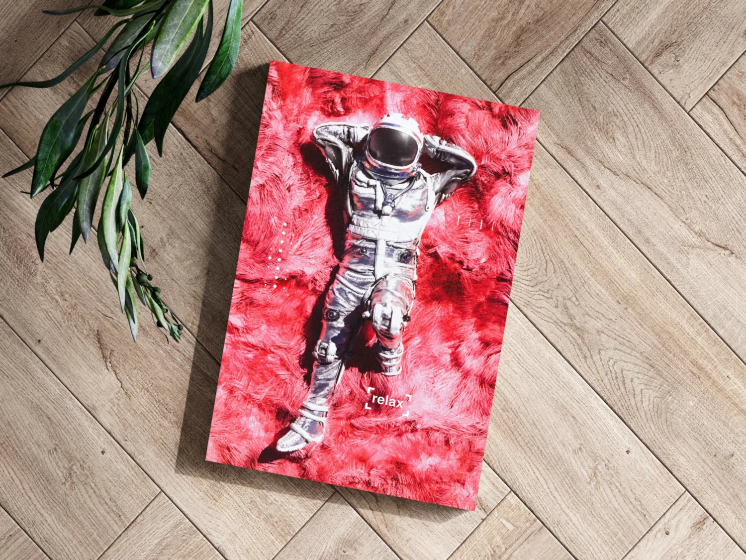 Rest Time For Astronaut Aluminum Print - Image 3