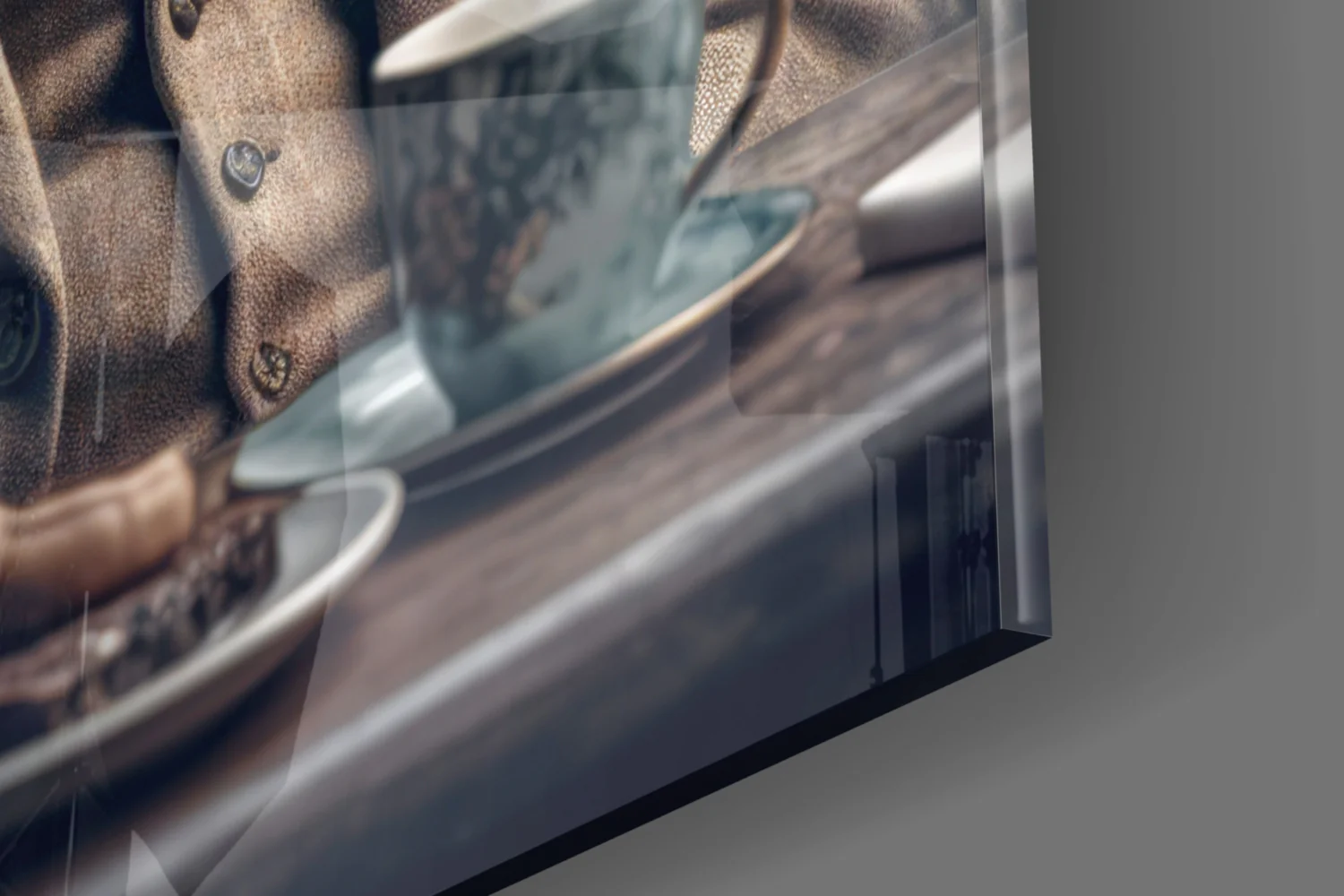 Retired Elephant Glass Wall Art|| Designer's Collection - Image 8
