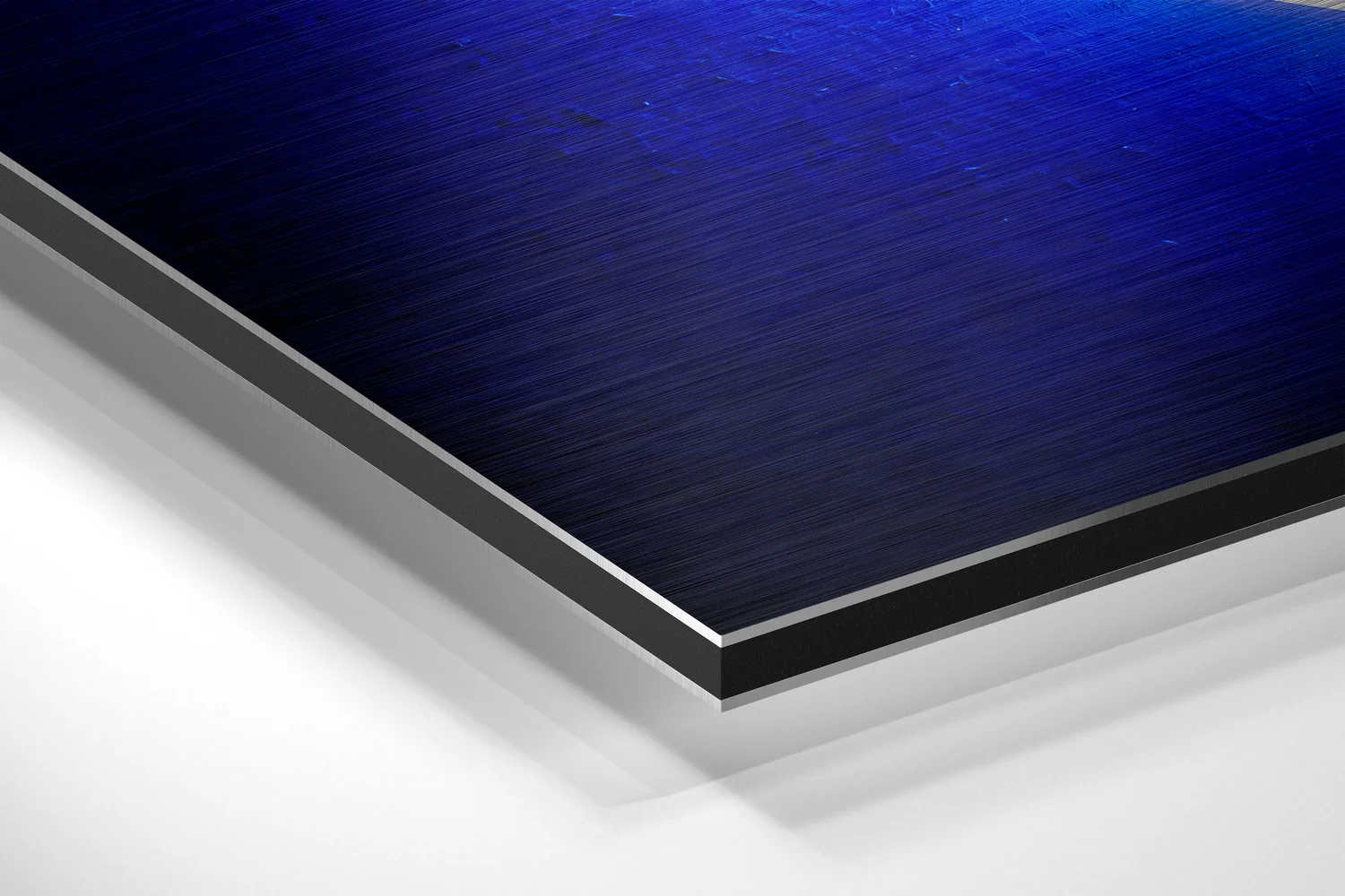 Ring Brushed Aluminium Dibond Wall Art - Image 2