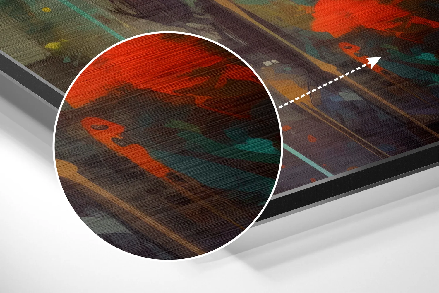 Robot Brushed Aluminum Dibond Wall Art - Image 3