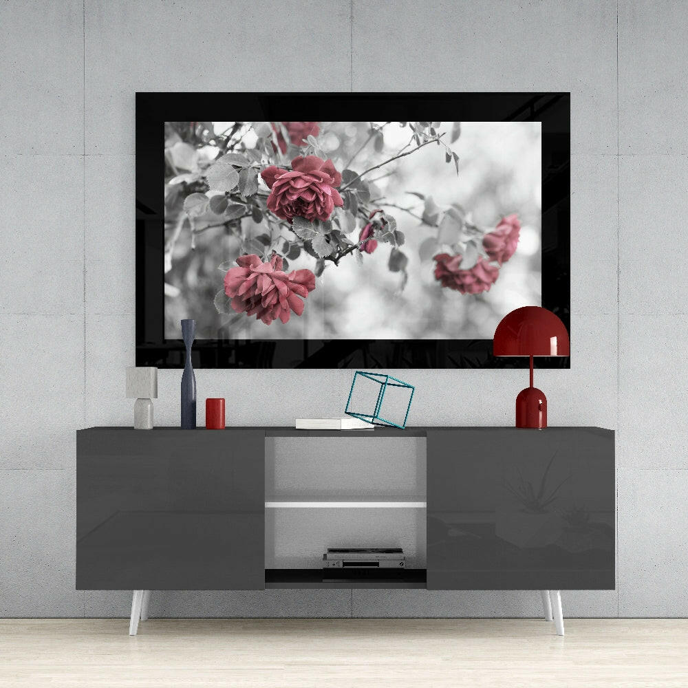 Rosewood Glass Wall Art - Image 4