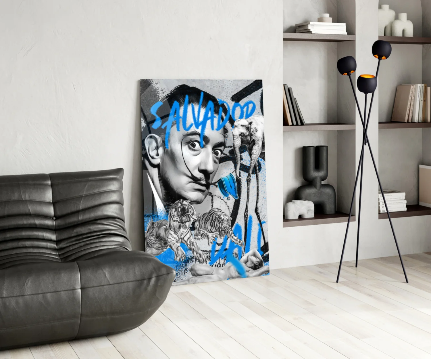 Surrealism and The Jungle Glass Wall Art || Designer Collection - Image 5