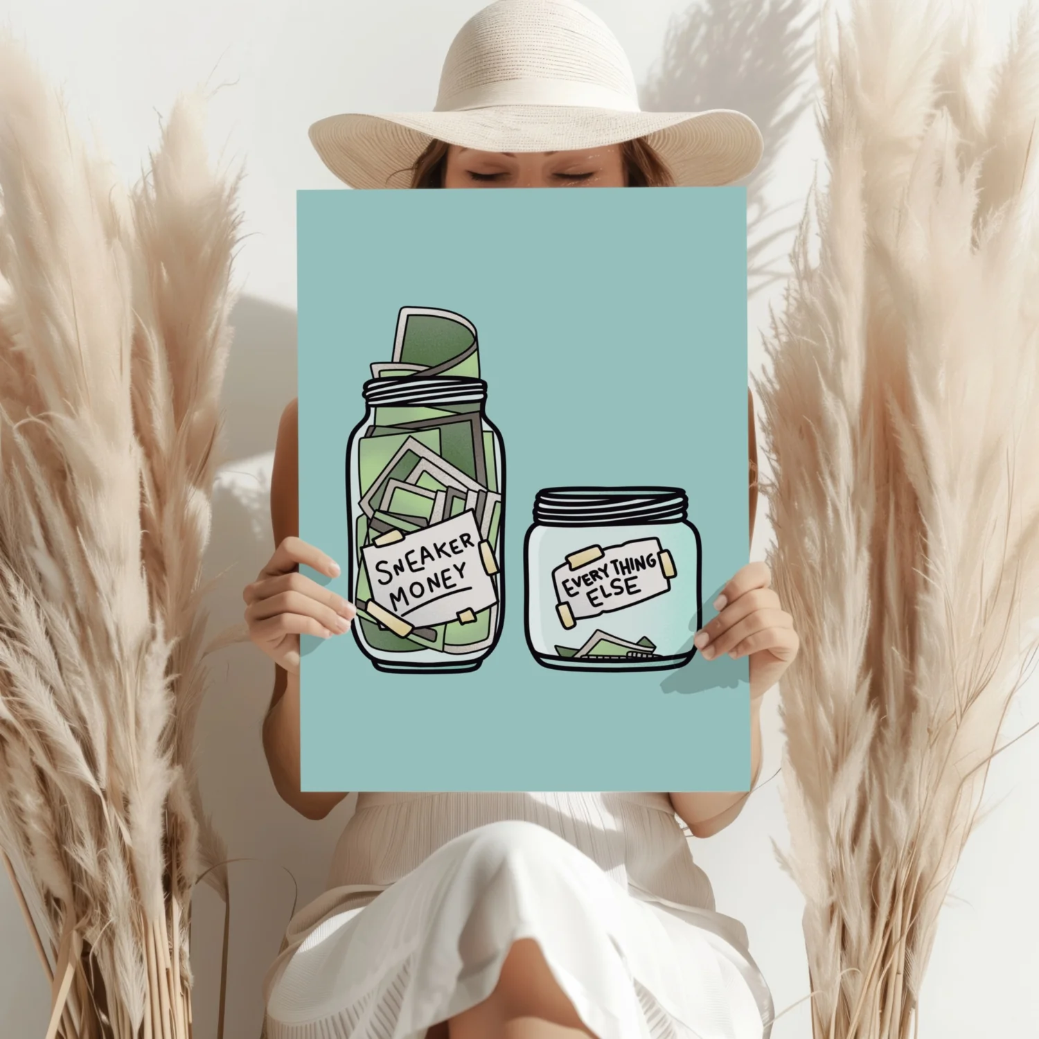 Saving Aluminum Print - Image 4