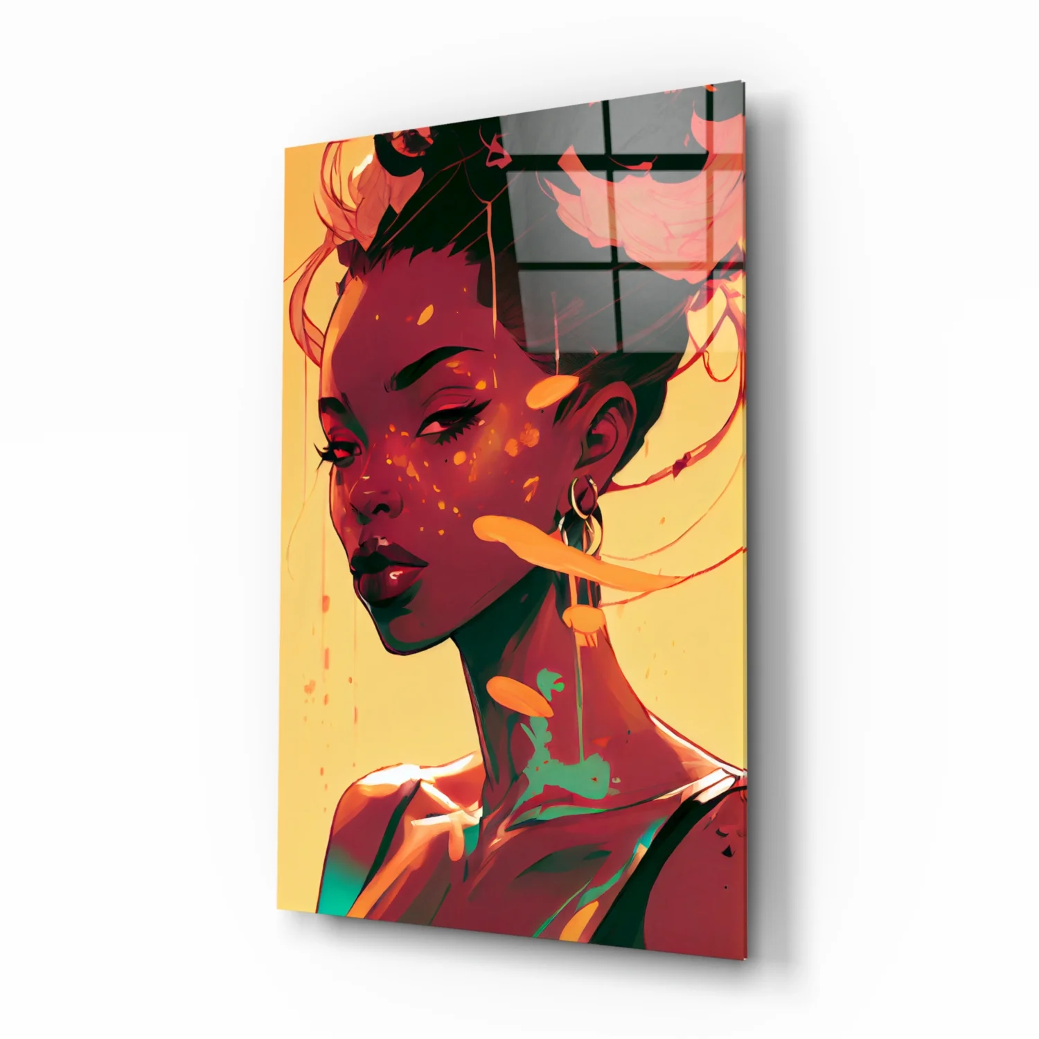 Schuh Glance Glass Wall Art || Designer Collection - Image 2