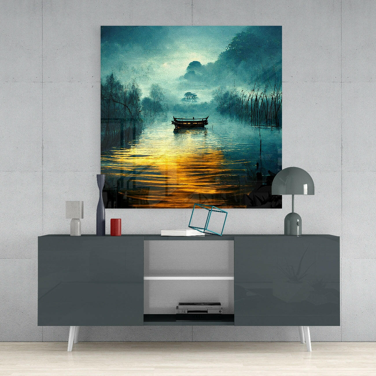 Silence Glass Wall Art  || Designer Collection - Image 4