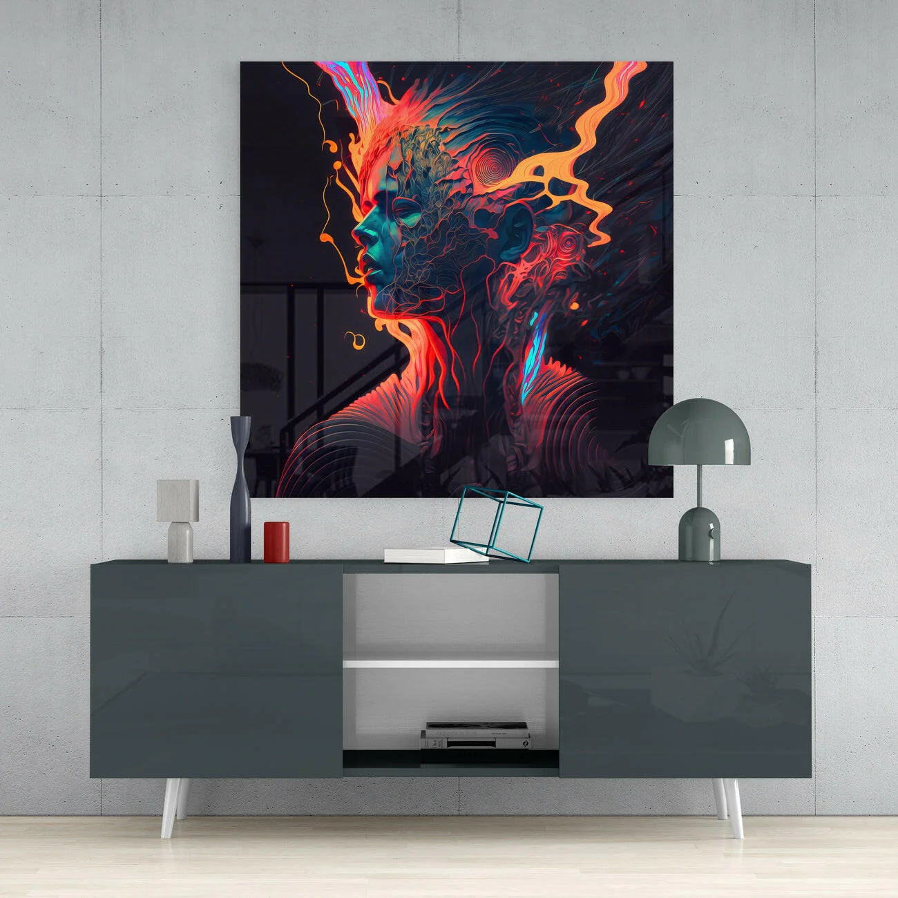 Be the Music Glass Wall Art || Designers Collection - Image 4