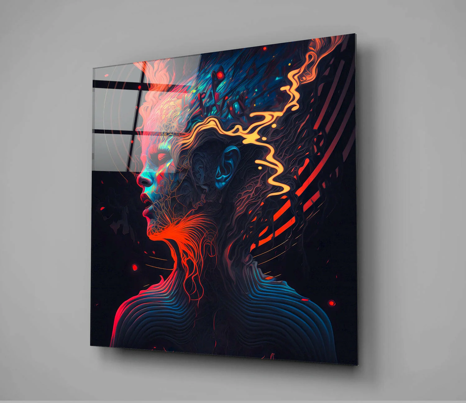 Be the Music Glass Wall Art  || Designers Collection - Image 2
