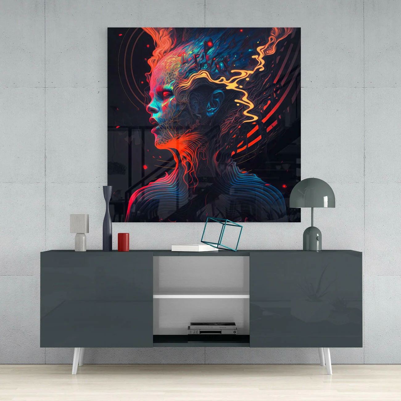 Be the Music Glass Wall Art  || Designers Collection - Image 4