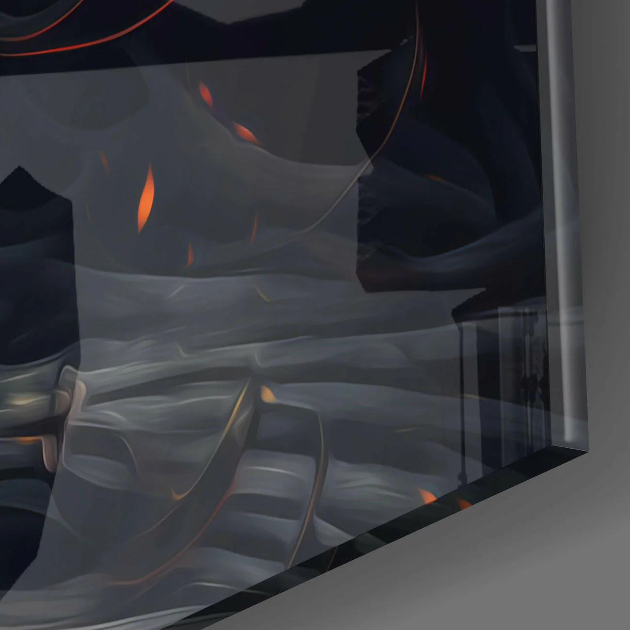 The Wrath of the Woman Glass Wall Art || Designer Collection - Image 3