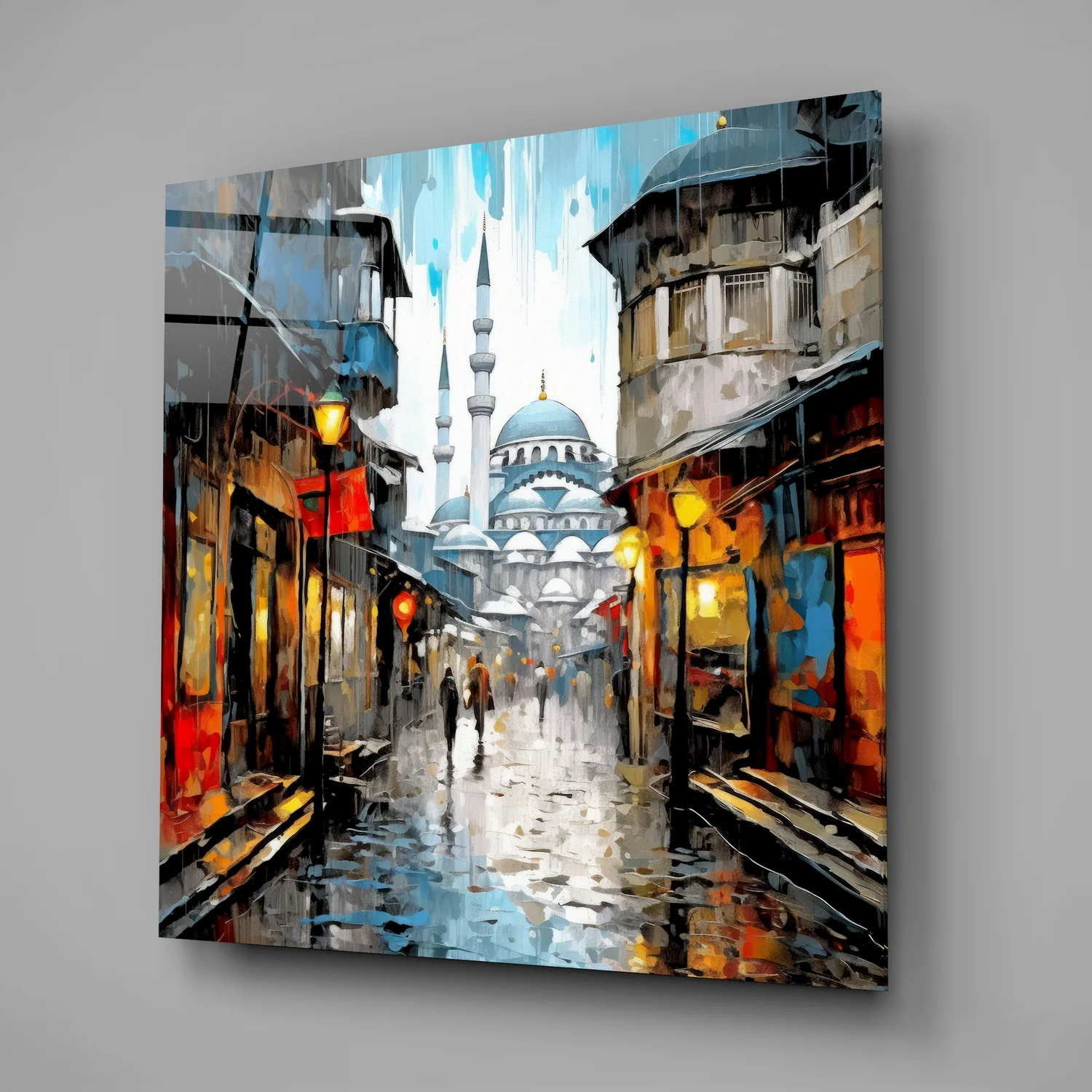 Istanbul Glass Wall Art - Image 2
