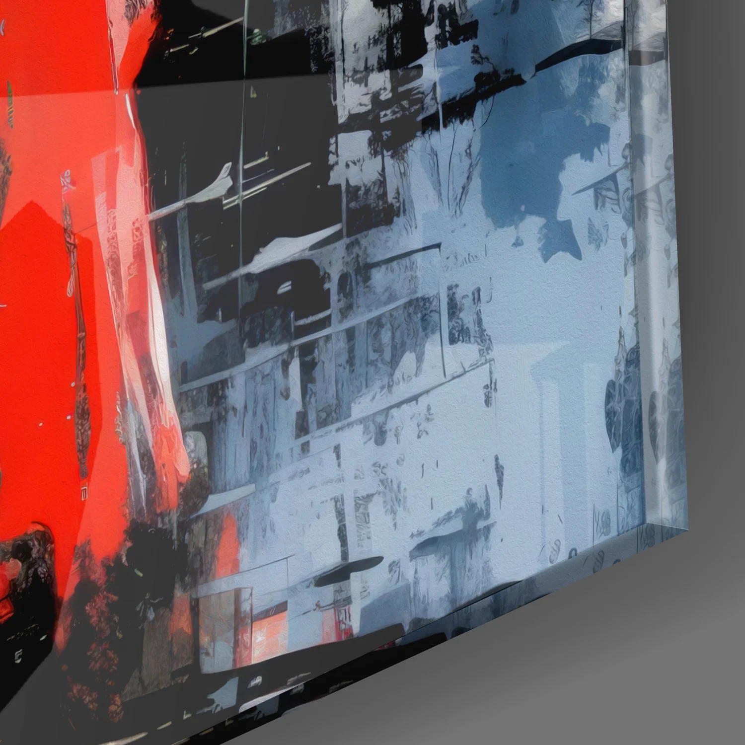 Eiffel Glass Wall Art - Image 3
