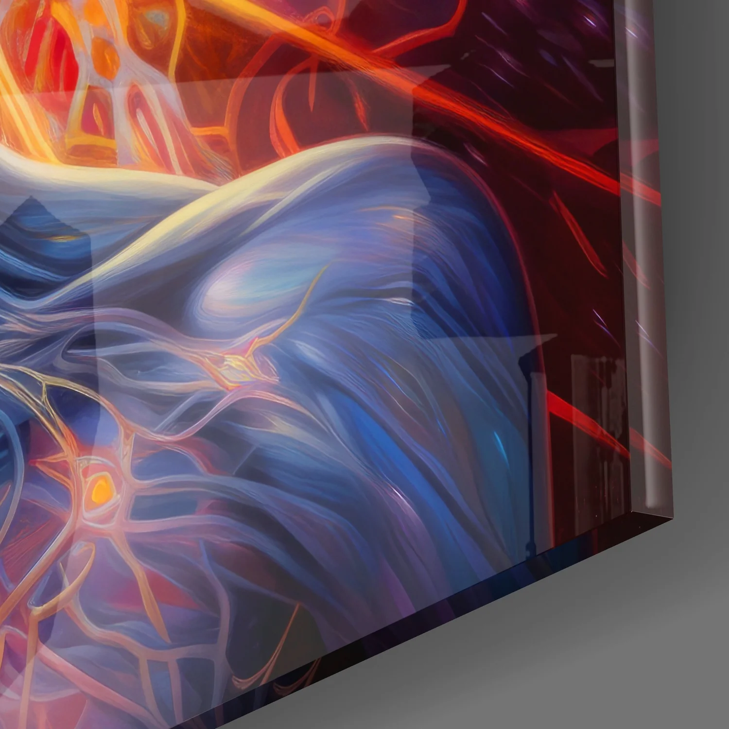 Beautiful Mind Glass Wall Art|| Designer's Collection - Image 3