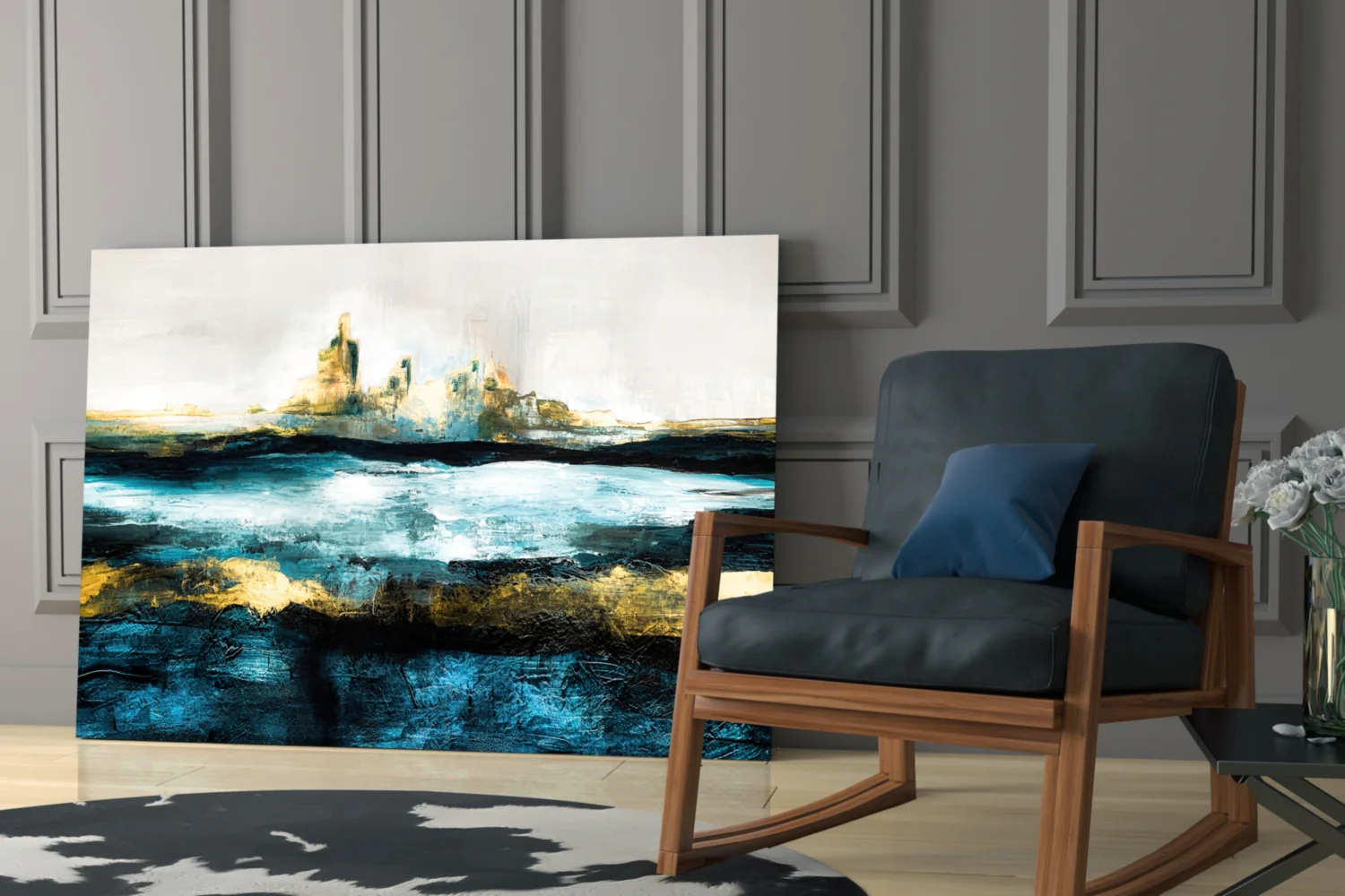Sea of a Dream Glass Wall Art - Image 7