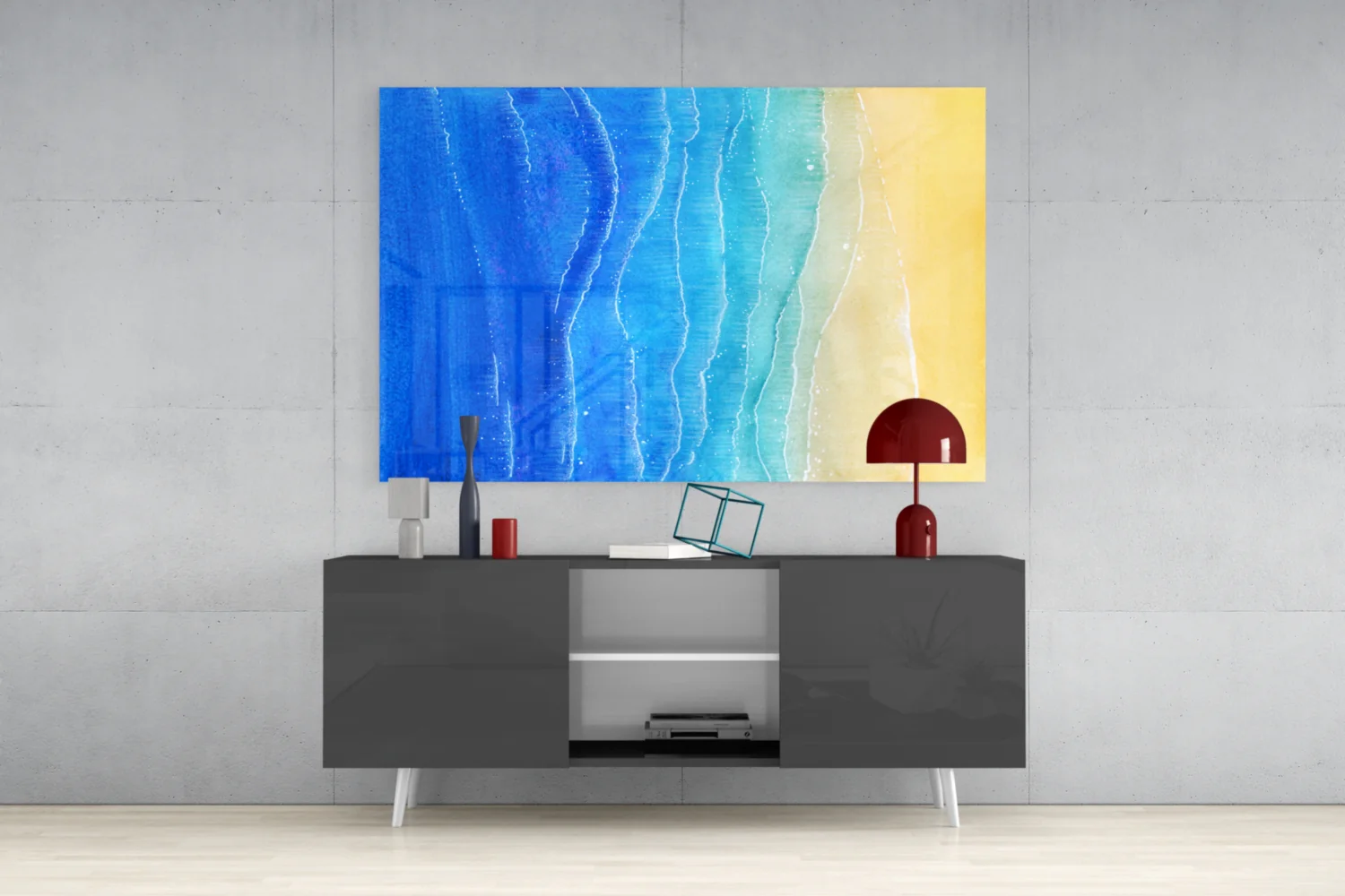 Sea Sand Glass Wall Art - Image 8