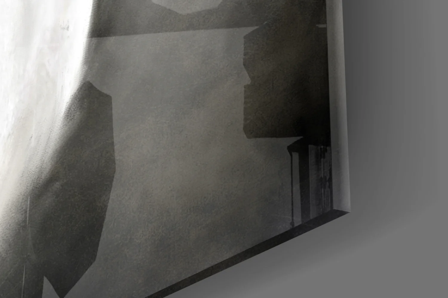 Serene White Horse Portrait Glass Wall Art - Image 7