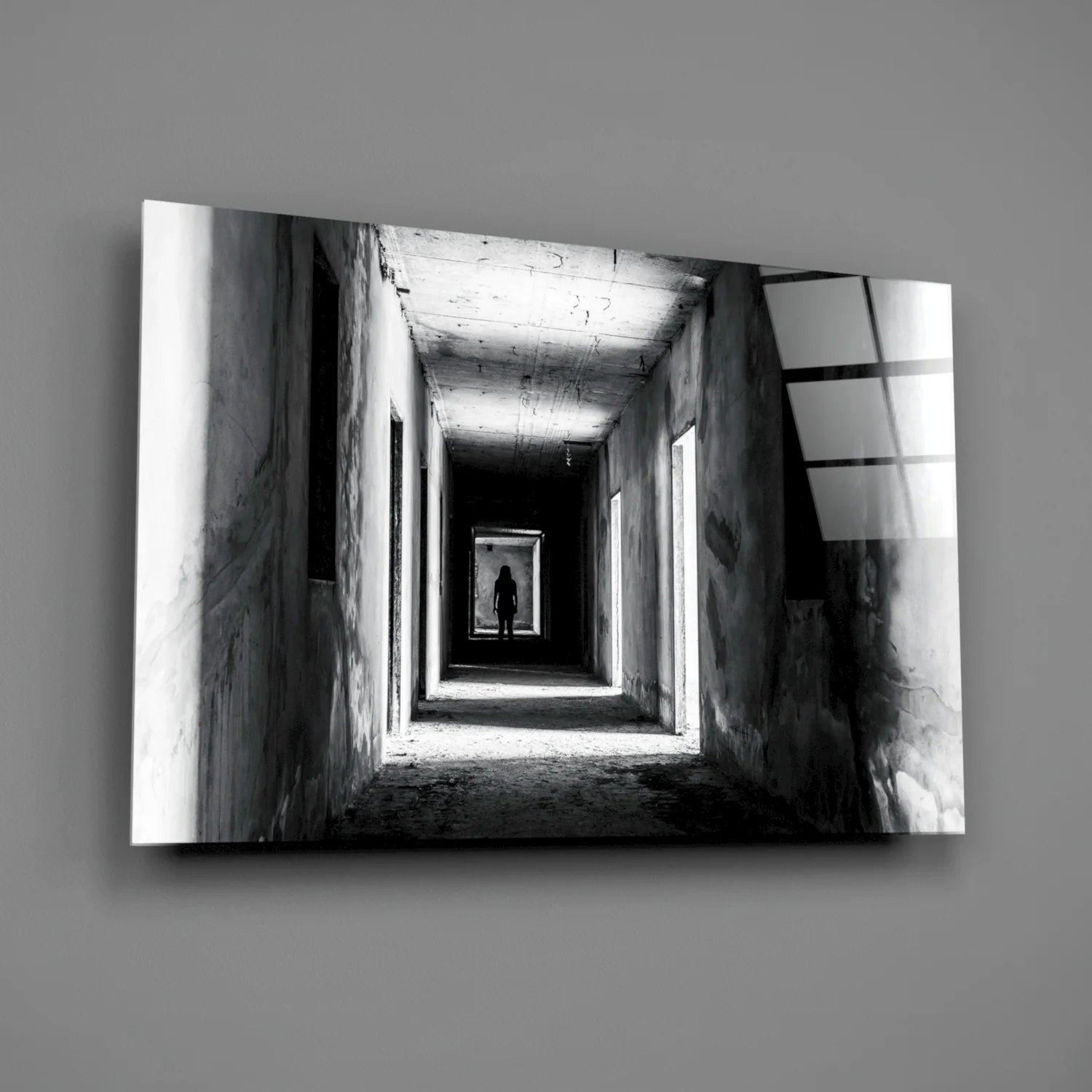 Shadow in the Dark Glass Wall Art - Image 2