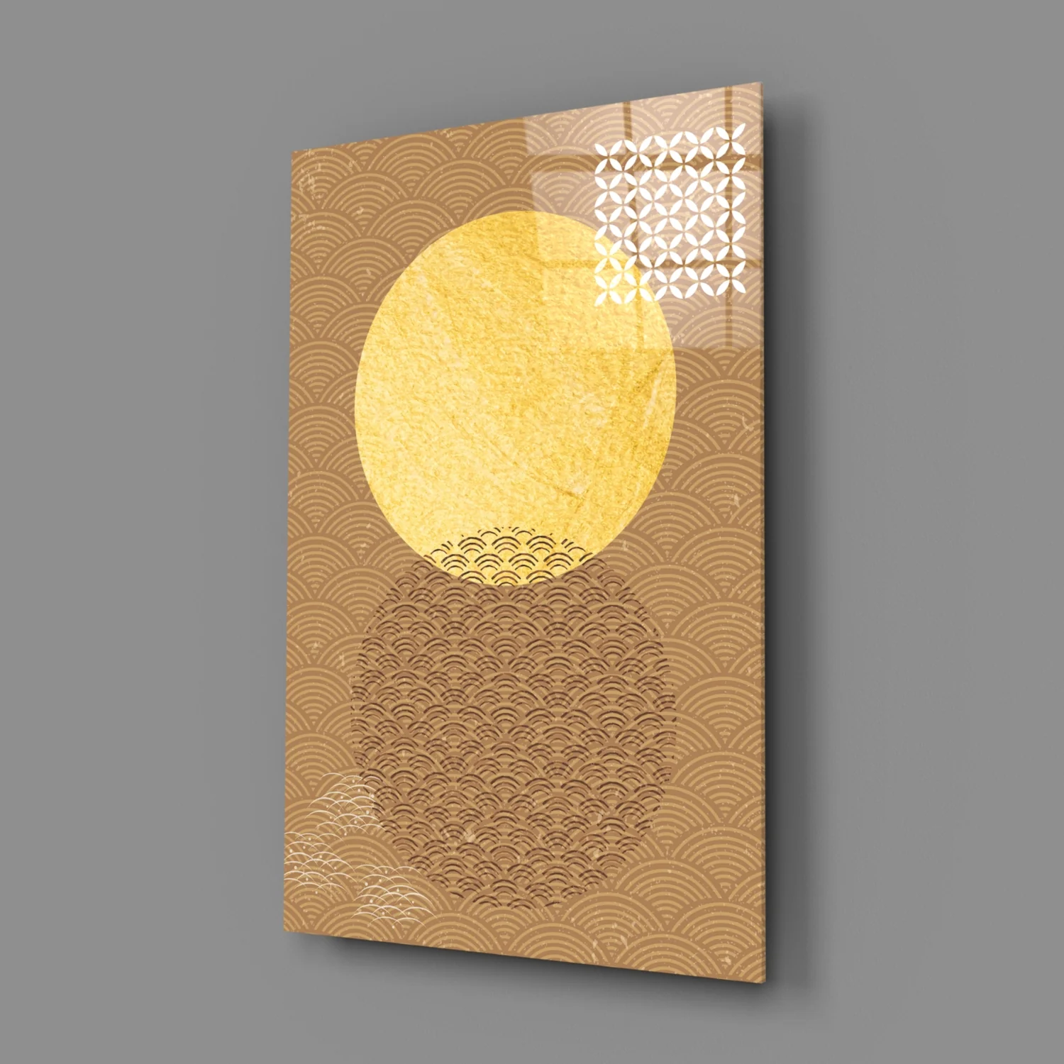 Shadow of the Sun  Glass Wall Art - Image 3