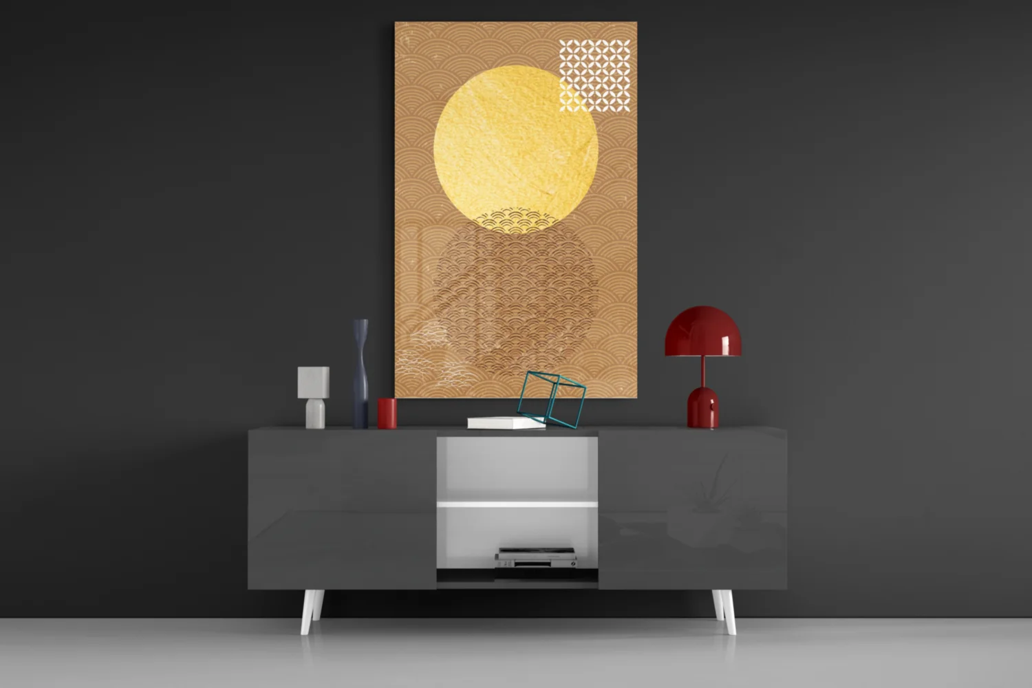 Shadow of the Sun  Glass Wall Art - Image 9