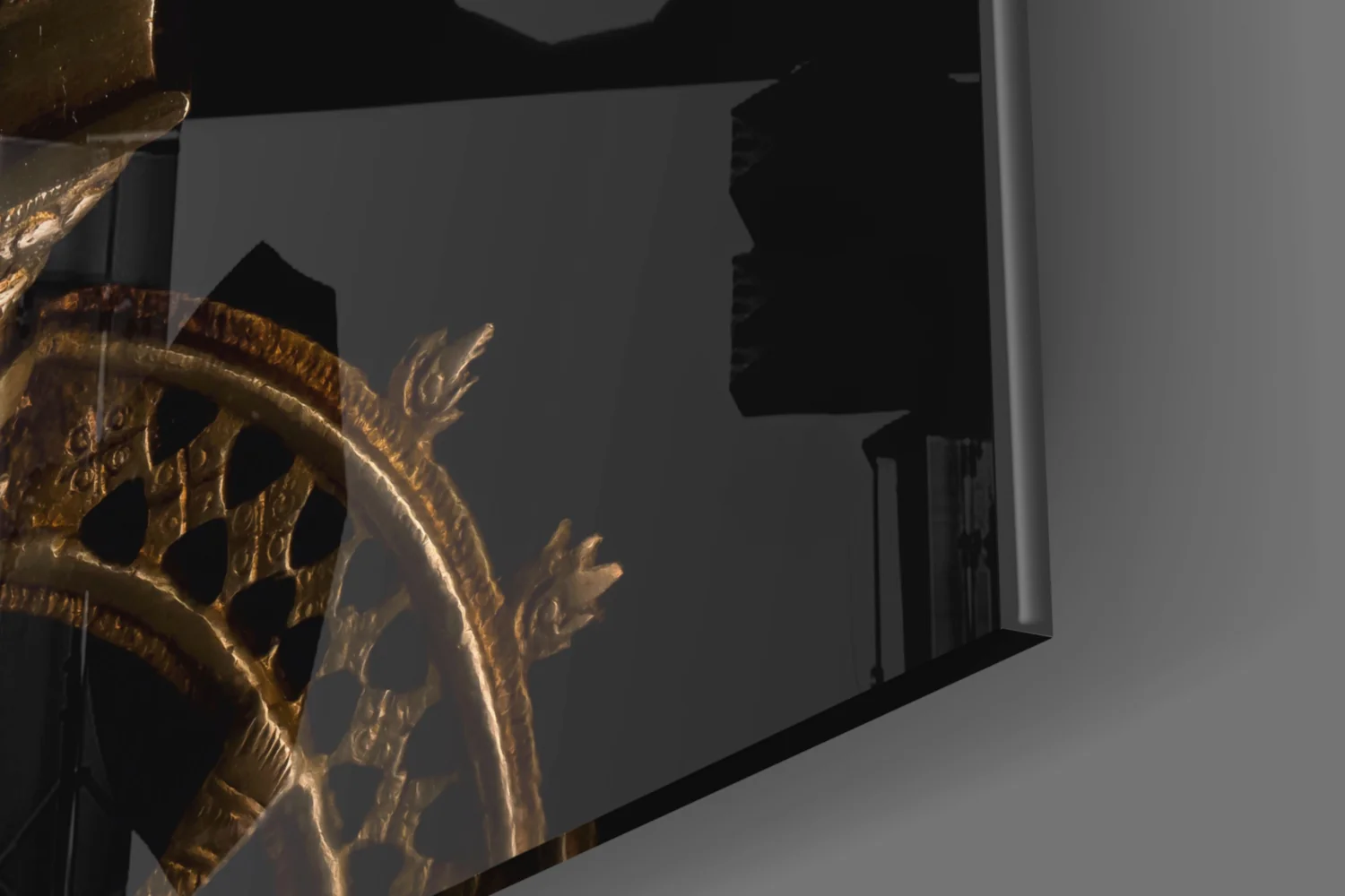 Shiva Nataraja Glass Wall Art - Image 8
