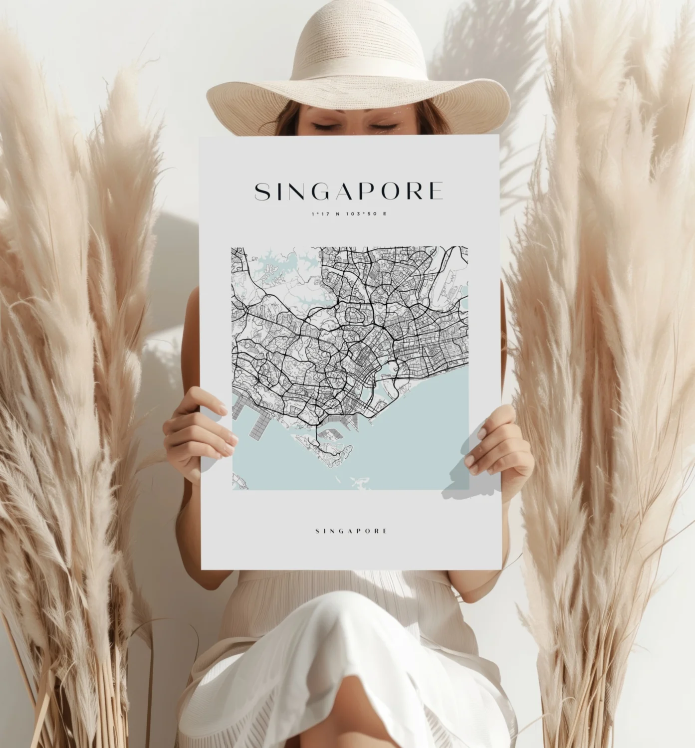 Singapore V3 Aluminum Print - Image 4