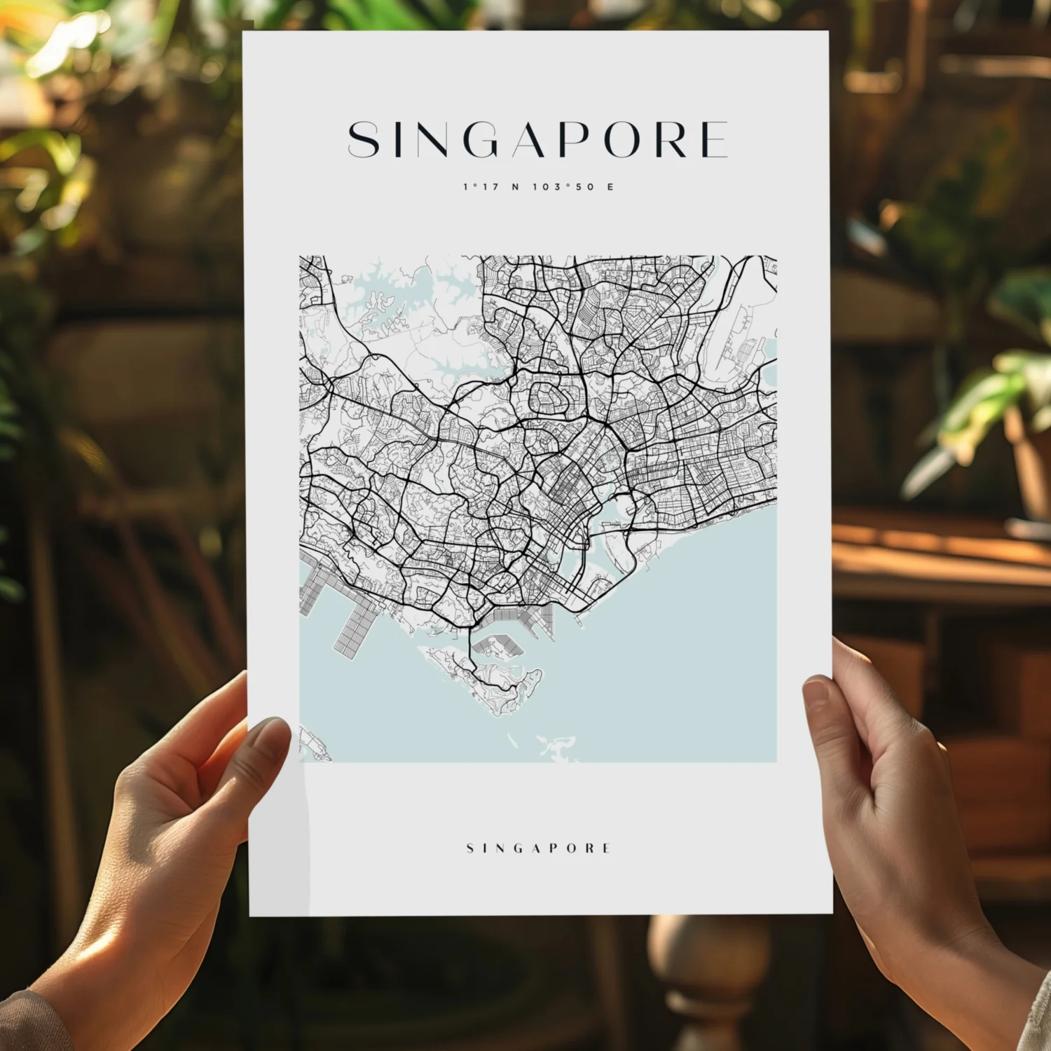 Singapore V3 Aluminum Print - Image 5