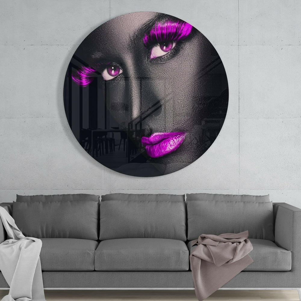 Colored Eyes Glass Wall Art - Image 2