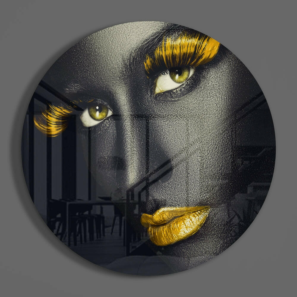 Colored Eyes Glass Wall Art - Image 3