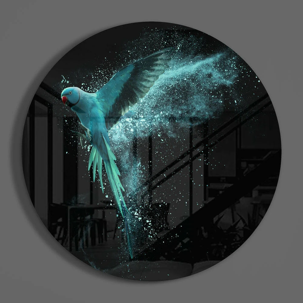 Bird Glass Wall Art - Image 3