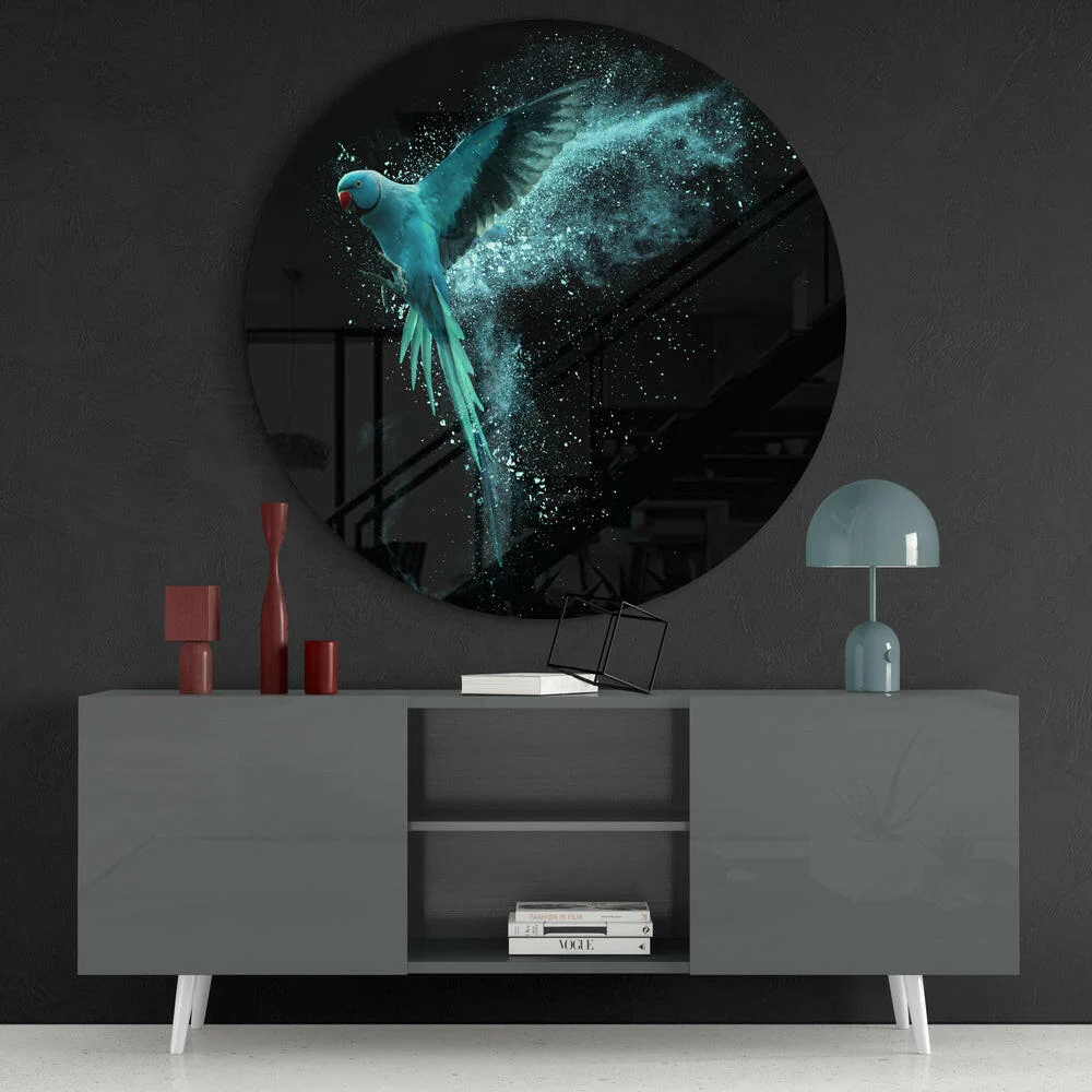 Bird Glass Wall Art - Image 4