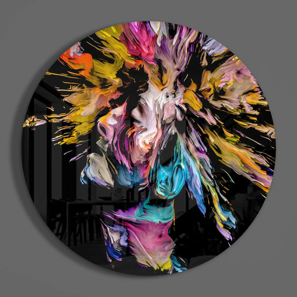 Dance of the Spirit Glass Wall Art - Image 3