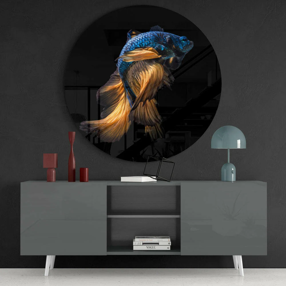 Fish Glass Wall Art - Image 4