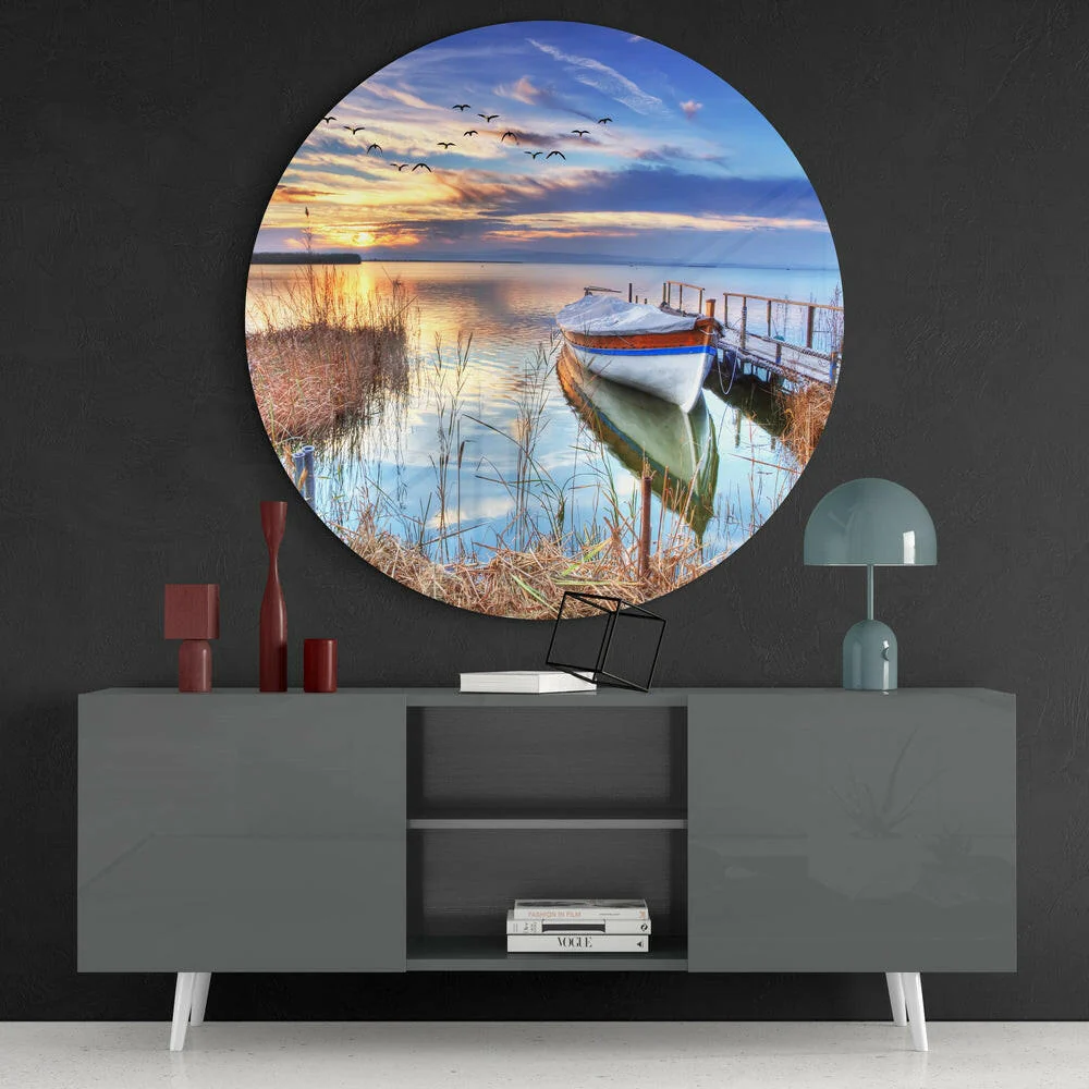 Kayak Glass Wall Art - Image 4