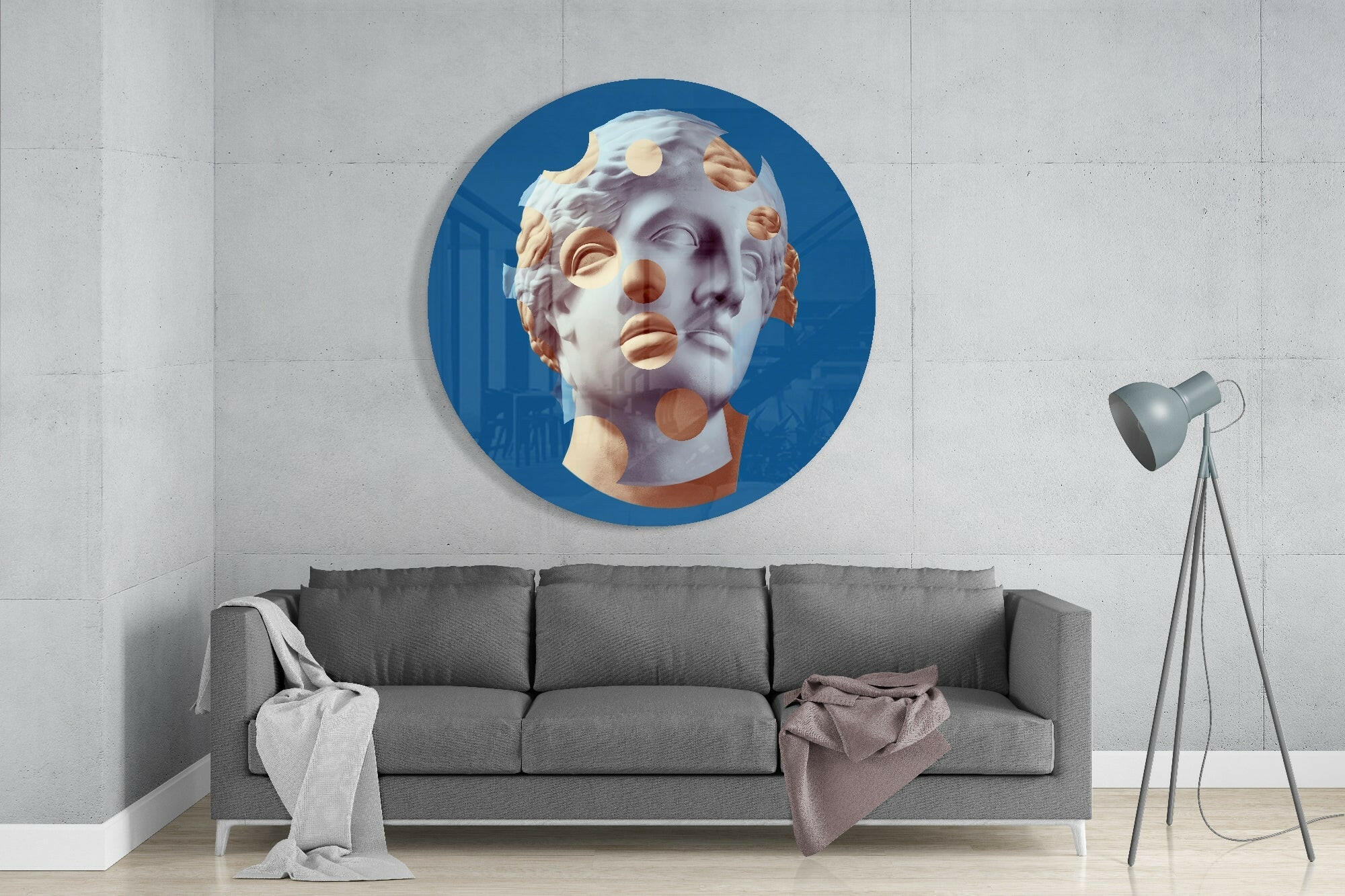 Split Glass Wall Art - Image 2