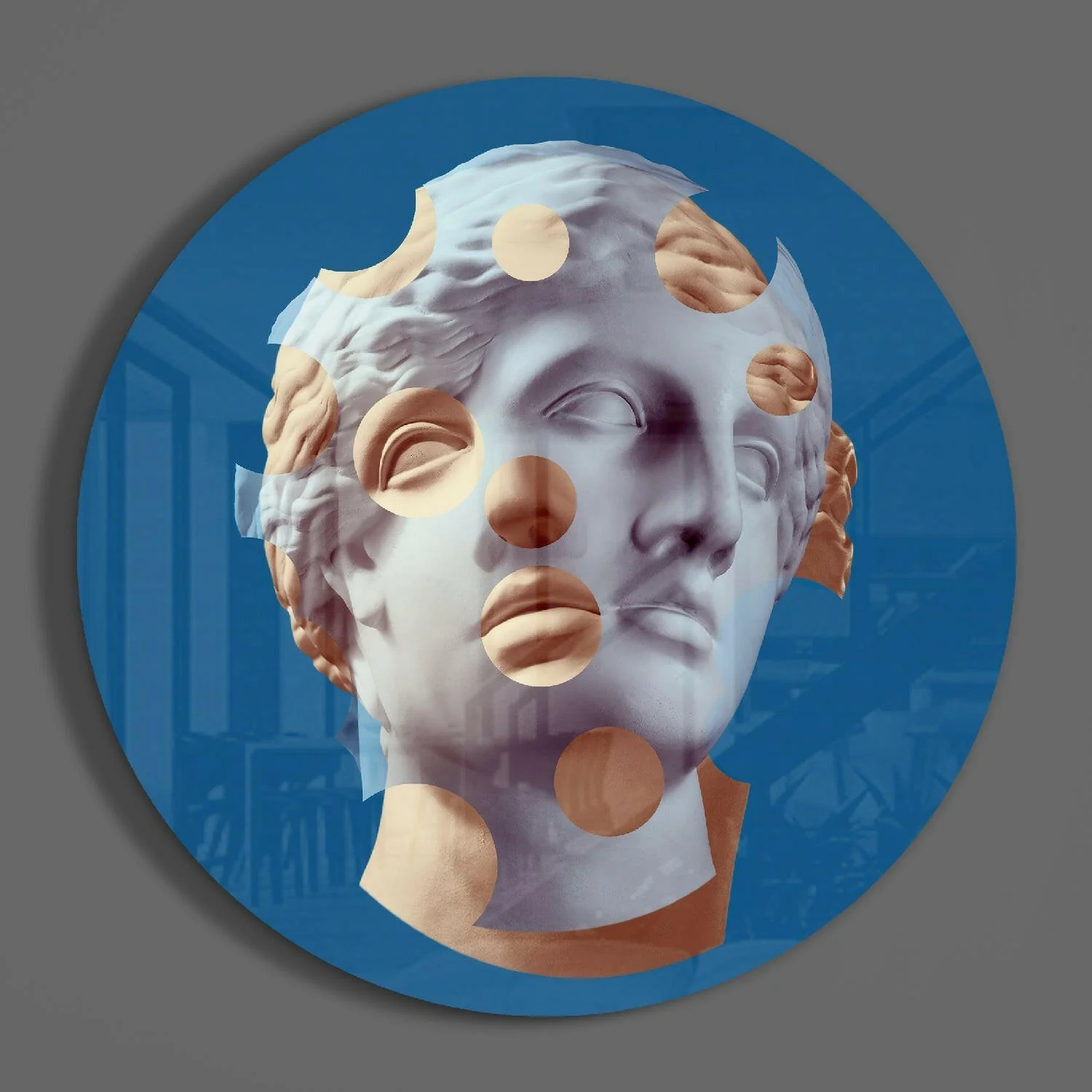 Split Glass Wall Art - Image 3