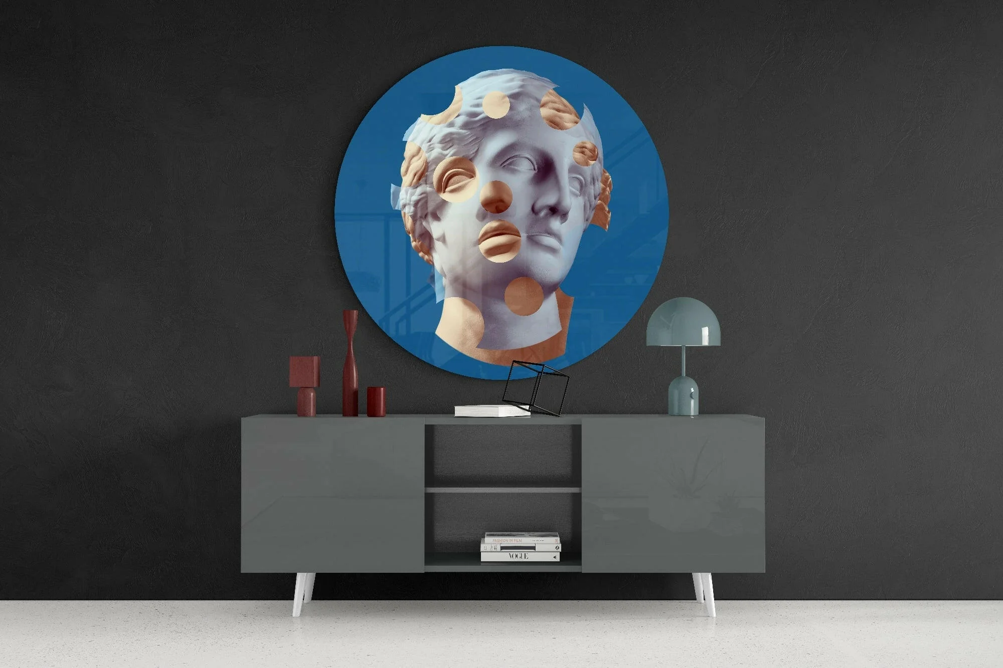 Split Glass Wall Art - Image 4