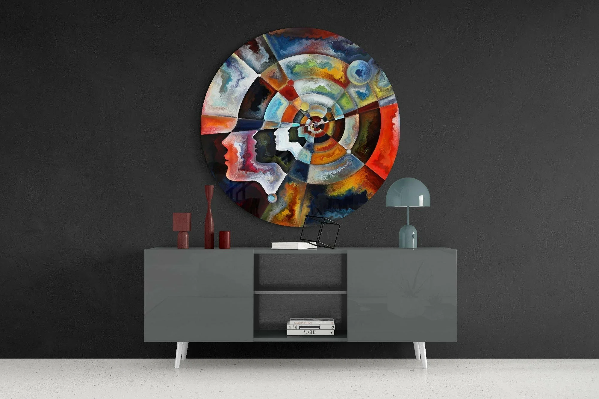 Meditation Glass Wall Art - Image 4