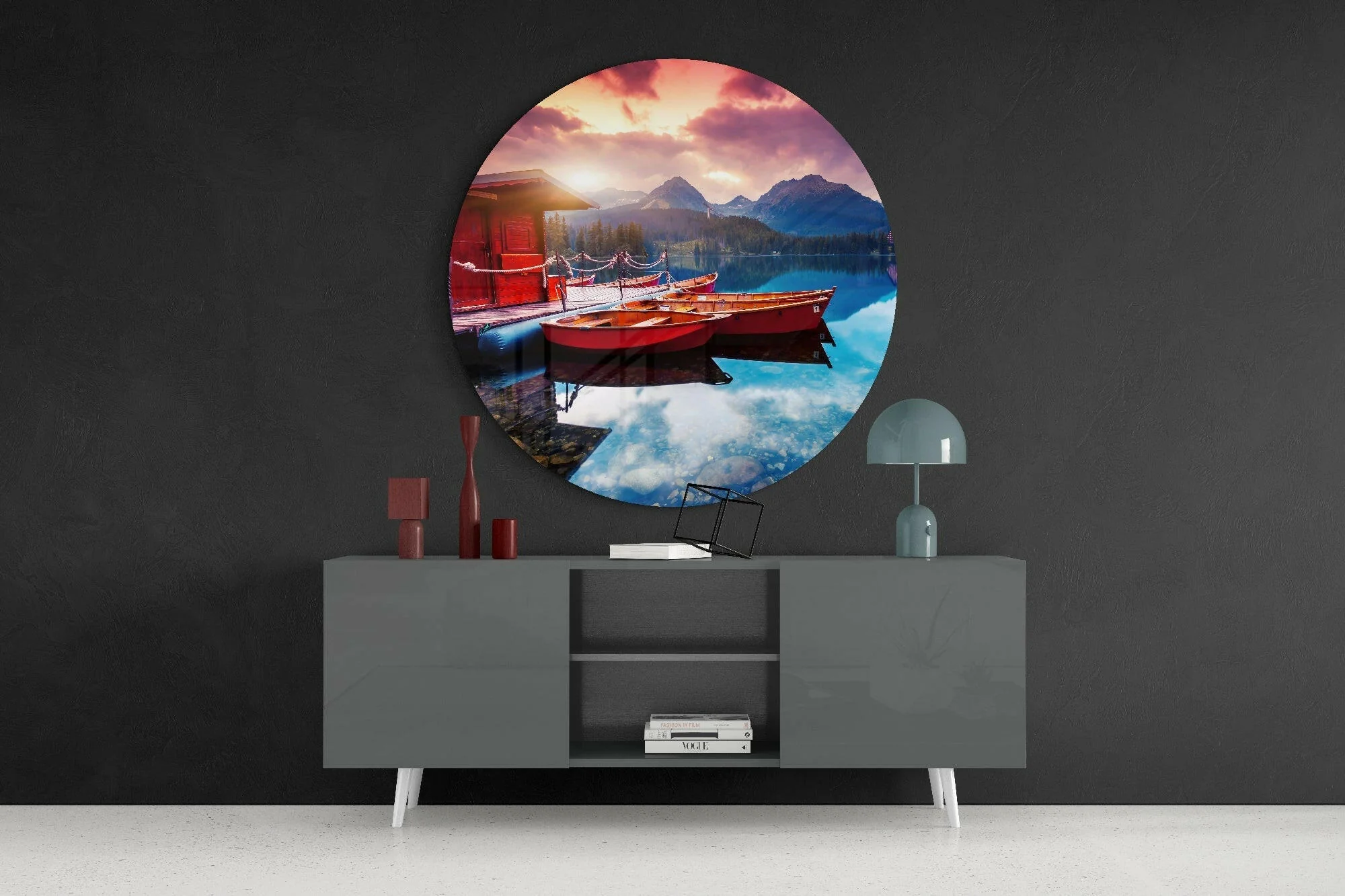 Coastal Glass Wall Art - Image 4