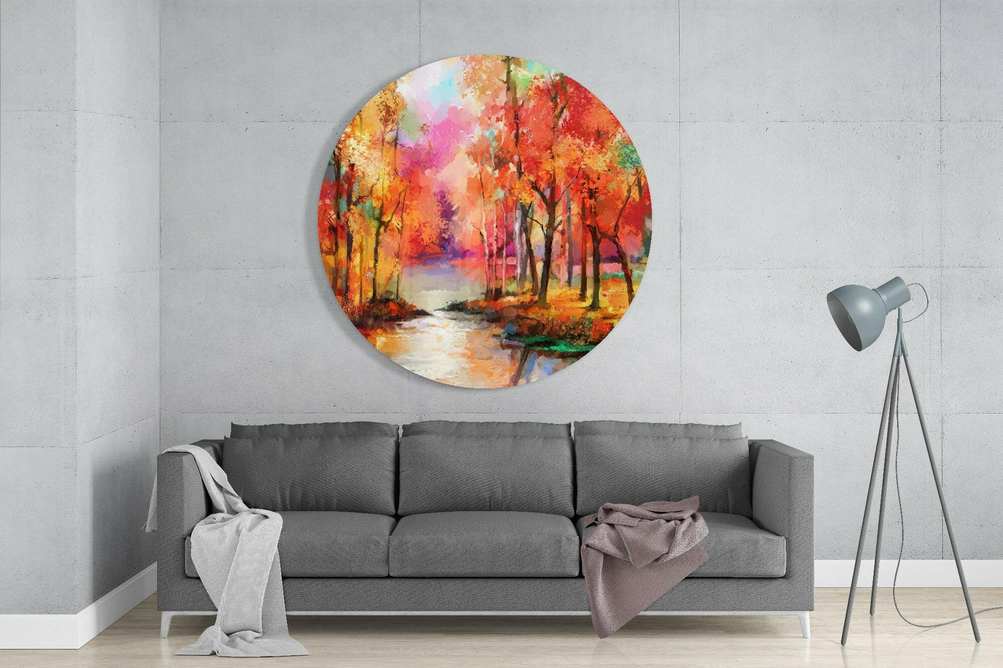 Colors of the Forest Glass Wall Art - Image 2